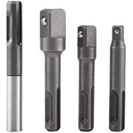 4PCS SDS Plus to 1/4 inch Hex Adapter with Drill Bit Extension for Screws & Nuts 4PCS SDS Plus to 1/4 inch Hex Adapter with Drill Bit Extension for Screws & Nuts