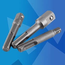 4PCS SDS Plus to 1/4 inch Hex Adapter with Drill Bit Extension for Screws & Nuts 4PCS SDS Plus to 1/4 inch Hex Adapter with Drill Bit Extension for Screws & Nuts