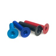20pcs 7075 Alum M5 / M6 Counter Sunk Hex Screws 20pcs 7075 Alum M5 / M6 Counter Sunk Hex Screws
