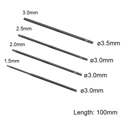 HSS Hex Driver Bits 1.5 2.0 2.5 3.0mm HSS Hex Driver Bits 1.5 2.0 2.5 3.0mm