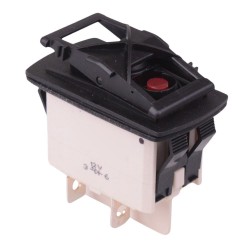 KR312AKDXD On-Off Auto Rocker Switch Red 12V illumination SPDT IP68