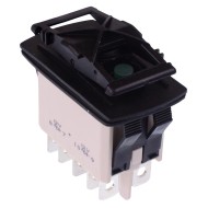 KR37CAKEEG (On)-Off-(On) Momentary Green LED 12V Automotive Rocker Switch SPDT IP68 requires cap 488079 KR37CAKEEG (On)-Off-(On) Momentary Green LED 12V Automotive Rocker Switch SPDT IP68 requires cap 488079