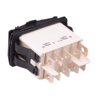 KR44CAKJJG On-On-On Auto Rocker Switch Red 24V illuminated DPDT IP68 KR44CAKJJG On-On-On Auto Rocker Switch Red 24V illuminated DPDT IP68