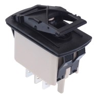 KR45CAKXXG (On)-On Momentary Auto Rocker Switch DPDT IP68