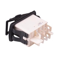 KR46CAKJXG On-On Auto Rocker Switch Red 24V illuminated DPDT IP68