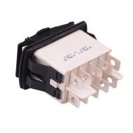 KR49CAKLLG On-Off-On Auto Rocker Switch Yellow 24V illuminated DPDT IP68 KR49CAKLLG On-Off-On Auto Rocker Switch Yellow 24V illuminated DPDT IP68