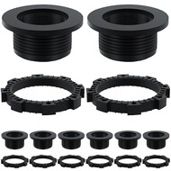 8Pcs 20mm/0.8inch Black Round Automotive Rocker Switch Caps Shell Mounting Panel Waterproof Dustproof Plastic 8Pcs 20mm/0.8inch Black Round Automotive Rocker Switch Caps Shell Mounting Panel Waterproof Dustproof Plastic