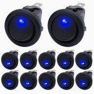 12pcs 12V Automotive Rocker Switches Lighted SPST Switch On-Off 20A 12pcs 12V Automotive Rocker Switches Lighted SPST Switch On-Off 20A