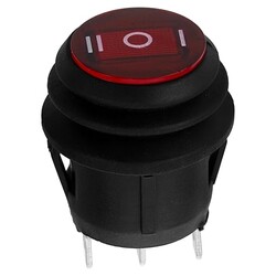 3 Pin Automotive Rocker Switches ON/Off SPDT Waterproof 6A/250V 3 Pin Automotive Rocker Switches ON/Off SPDT Waterproof 6A/250V