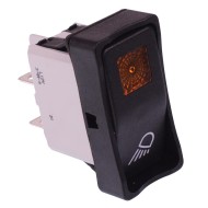 KG412A2FXA249XCVXX44 On-Off Orange 12V illuminated Automotive Rocker Switch DPST IP65 KG412A2FXA249XCVXX44 On-Off Orange 12V illuminated Automotive Rocker Switch DPST IP65