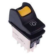 KL46CAKLG225N0160 On-On Yellow 24V Locking Power Rocker Switch DPDT IP68 KL46CAKLG225N0160 On-On Yellow 24V Locking Power Rocker Switch DPDT IP68