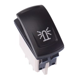 KR46CAKXXG22NXXXX29 Beacon Latching Automotive Rocker Switch DPDT IP68