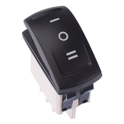 KR49CAKXXG22O040305 On-Off-On Latching Automotive Rocker Switch DPDT IP68