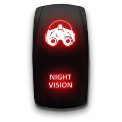 Night Vision Red Laser Automotive Rocker Switches 20A 12V Vertical Rocker Switch 5-Pin DPST Night Vision Red Laser Automotive Rocker Switches 20A 12V Vertical Rocker Switch 5-Pin DPST