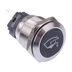 Bilge Pump 2' Red LED Latching 19mm Vandal Push Button Switch SPDT 12V Bilge Pump 2' Red LED Latching 19mm Vandal Push Button Switch SPDT 12V