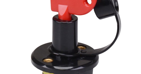 On-Off Key Rotary Battery Isolator Switch 200A 12-24V