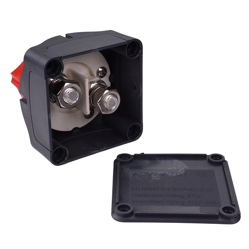 On/Off Master Battery Isolator Switch 275A 12VDC
