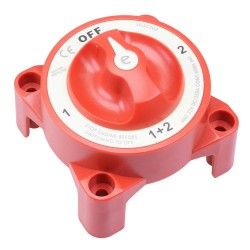 Surface Mount Changeover Battery Isolator Switch W/AFD 350A 32VDC Surface Mount Changeover Battery Isolator Switch W/AFD 350A 32VDC