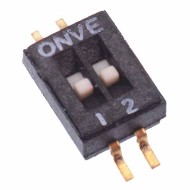 2 Way Half Pitch SMD DIL Switch 1.27mm 2 Way Half Pitch SMD DIL Switch 1.27mm