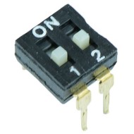 2 Way Low Profile DIL Switch 2 Way Low Profile DIL Switch
