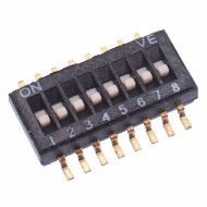 8 Way Half Pitch SMD DIL Switch 1.27mm 8 Way Half Pitch SMD DIL Switch 1.27mm