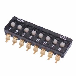 8 Way SMD DIL Switch 2.54mm 8 Way SMD DIL Switch 2.54mm