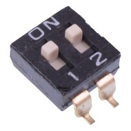 DM02/TR 2-Way Surface Mount 2.54mm DIP Switch SPST DM02/TR 2-Way Surface Mount 2.54mm DIP Switch SPST