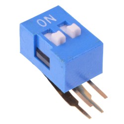 NDA02BT 2-Way Right Angle DIP Switch SPST
