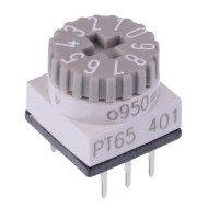 PT65401 Subminiature BCD Rotary Code Switch PT65401 Subminiature BCD Rotary Code Switch