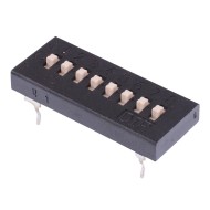 TDS08V 8 Way Tri-State DIP Switch 2.54mm TDS08V 8 Way Tri-State DIP Switch 2.54mm