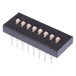 TDS08V 8 Way Tri-State DIP Switch 2.54mm