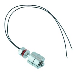Vertical Stainless Steel Float Switch SPST-NC 500mA - RF-3001A, VFS30 Vertical Stainless Steel Float Switch SPST-NC 500mA - RF-3001A, VFS30