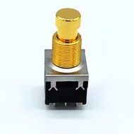 17mm Metal Shaft 9pin Spst Off Momentary Soft Touch Foot Switches With Latching for Guitar Effects 17mm Metal Shaft 9pin Spst Off Momentary Soft Touch Foot Switches With Latching for Guitar Effects