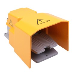 Aluminium Foot Switch Full Guard SPDT IP65 15A 250VAC