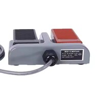 Foot Switches MDFS-65 Double Foot Pedal Switch Self-Reset With Wire 3A/220VAC Foot Switches MDFS-65 Double Foot Pedal Switch Self-Reset With Wire 3A/220VAC