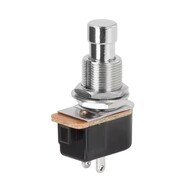 Metal Foot Switches Soft Touch Normally Open OFF-(ON) SPST Momentary 2 PIN Push Button Foot Pedal Switch for Guitar Effect Metal Foot Switches Soft Touch Normally Open OFF-(ON) SPST Momentary 2 PIN Push Button Foot Pedal Switch for Guitar Effect