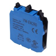 Double Pole Normally Open Contact Block Screw Terminals YW-EW2R0 Double Pole Normally Open Contact Block Screw Terminals YW-EW2R0