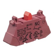 Single Pole Normally Closed Contact Block Push-In Terminals HW-P01 Single Pole Normally Closed Contact Block Push-In Terminals HW-P01