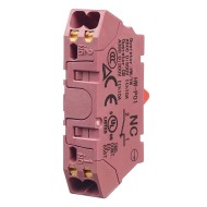 Single Pole Normally Closed Contact Block Push-In Terminals HW-P01 Single Pole Normally Closed Contact Block Push-In Terminals HW-P01
