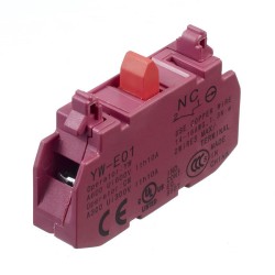 Single Pole Normally Closed Contact Block Screw Terminals YW-E01