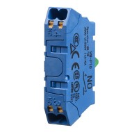 Single Pole Normally Open Contact Block Push-In Terminals HW-P10 Single Pole Normally Open Contact Block Push-In Terminals HW-P10