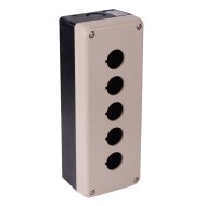 Beige 5 Hole 200mm Control Station Enclosure FB1W-512Z Beige 5 Hole 200mm Control Station Enclosure FB1W-512Z