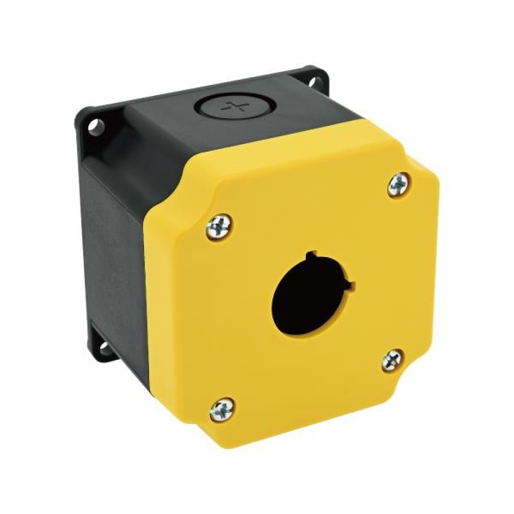 Yellow Control YB Series 22mm Yellow Control Box YB1W-111Y
