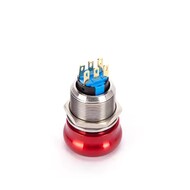 1NO 1NC Waterproof Metal Latching Emergency Stop Switches Mushroom Push Button Switch 1NO 1NC Waterproof Metal Latching Emergency Stop Switches Mushroom Push Button Switch
