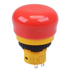 AB6E-3BV02PRH Unibody 16mm Emergency Stop Switch 30mm Mushroom 2NC
