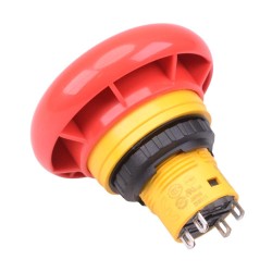 AB6E-4BV02PRH Unibody 16mm Emergency Stop Switch 40mm Mushroom 2NC