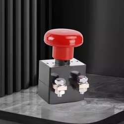Automatic Emergency Stop Switches Push Button 48V 125A Model ED125 for Electric Car Automatic Emergency Stop Switches Push Button 48V 125A Model ED125 for Electric Car