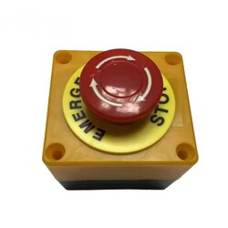 Emergency Stop Switches Button Box Switch Control Waterproof Box Reset  Button Mushroom Head Switch