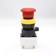 Emergency Stop Switches Explosion-Proof Corrosion-Proof Control Button Switch 10A Max. Current 250V Max. Voltage Emergency Stop Switches Explosion-Proof Corrosion-Proof Control Button Switch 10A Max. Current 250V Max. Voltage