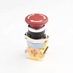 Emergency Stop Switches Push Button Switch 22 mm Red Momentary Emergency Stop Switch Black